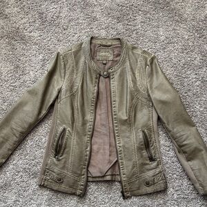 Sebby Collection faux leather Jacket